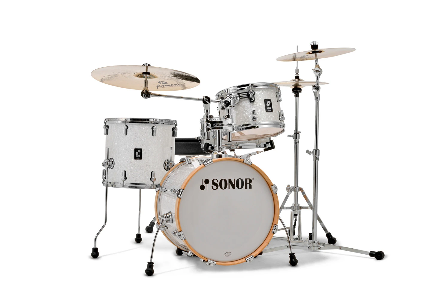 Sonor AQ2 Shellset Bop White Pearl WHP